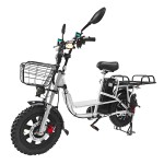 16-inch beach tire Yilan Princess second-generation electric bicycle without shock absorption, brushless, gearless motor and lithium battery